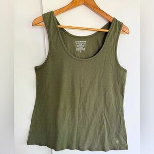 LUCKY BRAND Green Tank Top